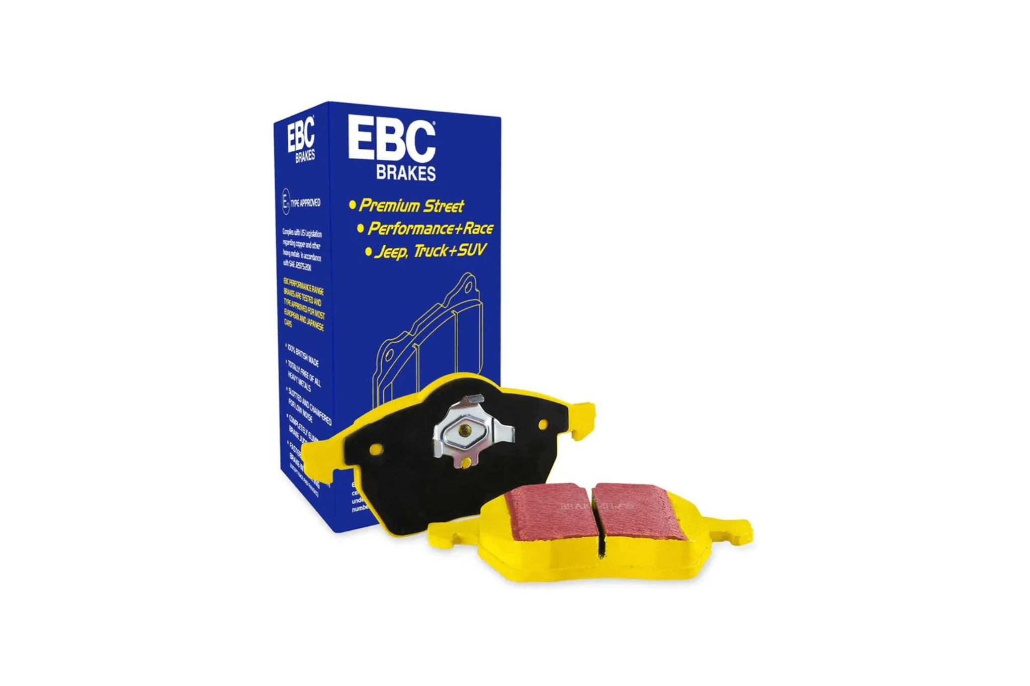 EBC BMW G Series Yellowstuff Front Brake Pads - BMW G20 | G22 | G30 | G32 | G42 | G01 - Evolve Automotive